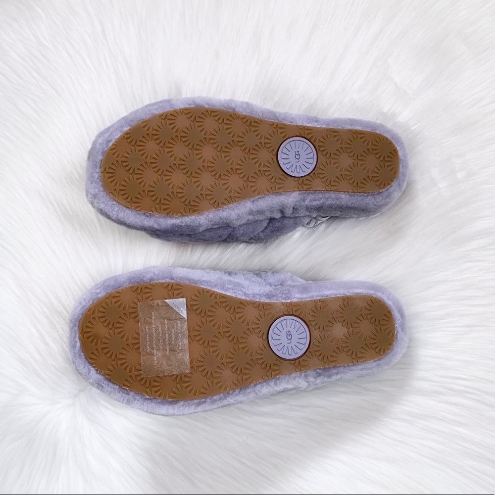 UGG Fluff Yeah Slides In June Gloom - Picture 7 of 7